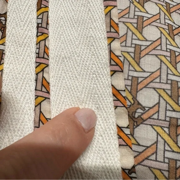 Tory Burch Tassel Tory Tunic Buttermilk Small - Picture 5 of 10